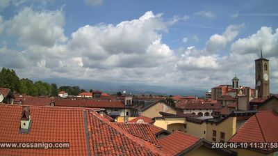 immagine della webcam nei dintorni di Brosso: webcam Rivarolo Canavese