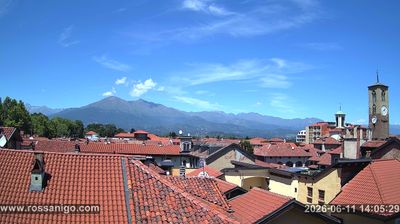 immagine della webcam nei dintorni di San Francesco al Campo: webcam Rivarolo Canavese