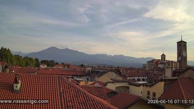 immagine della webcam nei dintorni di San Colombano Belmonte: webcam Rivarolo Canavese