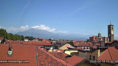 immagine della webcam nei dintorni di Pertusio: webcam Rivarolo Canavese
