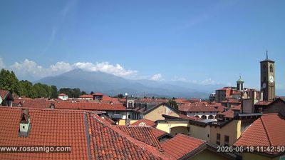 immagine della webcam nei dintorni di Vialfrè: webcam Rivarolo Canavese