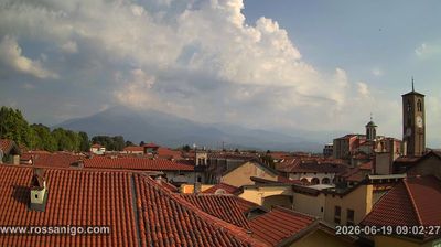 immagine della webcam nei dintorni di Rocca Canavese: webcam Rivarolo Canavese