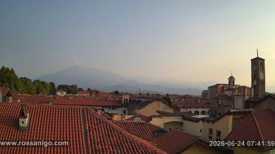 immagine della webcam nei dintorni di Baldissero Torinese: webcam Rivarolo Canavese
