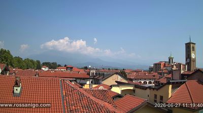 immagine della webcam nei dintorni di Cuorgnè: webcam Rivarolo Canavese