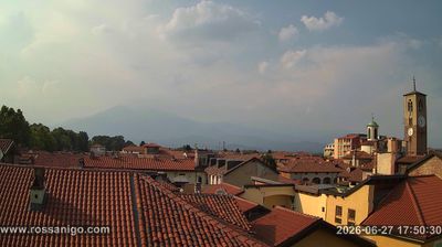 immagine della webcam nei dintorni di San Francesco al Campo: webcam Rivarolo Canavese