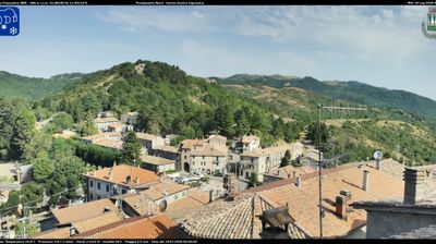 immagine della webcam nei dintorni di Campaegli: webcam Capranica Prenestina