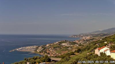 immagine della webcam nei dintorni di Vallecrosia: webcam Cipressa