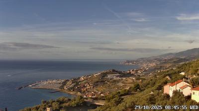 immagine della webcam nei dintorni di San Bartolomeo al Mare: webcam Cipressa