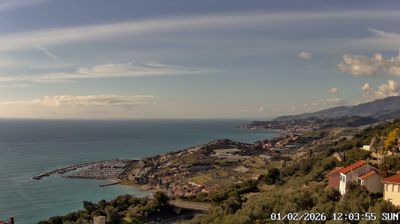 immagine della webcam nei dintorni di Chiusanico: webcam Cipressa