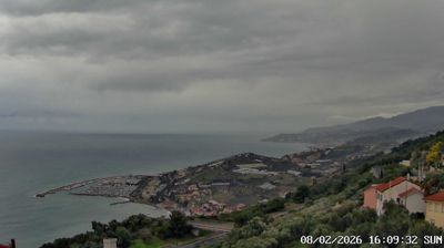 immagine della webcam nei dintorni di Vallecrosia: webcam Cipressa