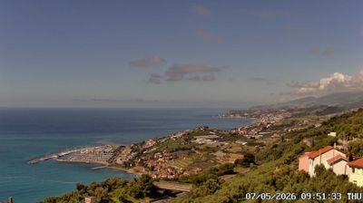 immagine della webcam nei dintorni di Diano Castello: webcam Cipressa