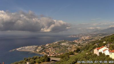 immagine della webcam nei dintorni di Ventimiglia: webcam Cipressa