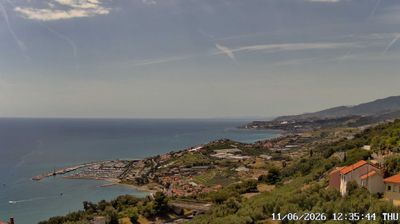 immagine della webcam nei dintorni di San Bartolomeo al Mare: webcam Cipressa