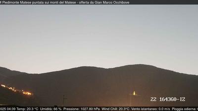 immagine della webcam nei dintorni di Monteroduni: webcam Piedimonte Matese