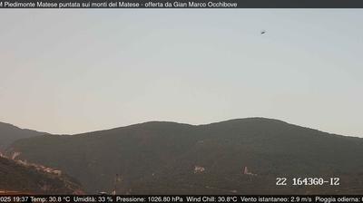 immagine della webcam nei dintorni di Monteroduni: webcam Piedimonte Matese