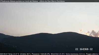 immagine della webcam nei dintorni di Santa Maria del Molise: webcam Piedimonte Matese