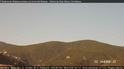 immagine della webcam nei dintorni di Bojano: webcam Piedimonte Matese
