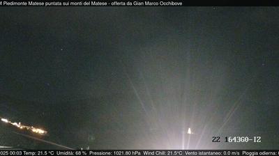 immagine della webcam nei dintorni di Sepino: webcam Piedimonte Matese