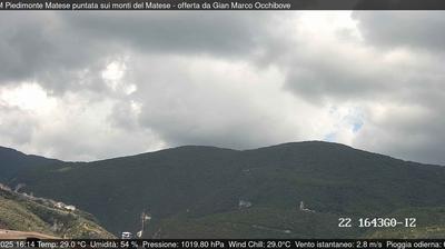 immagine della webcam nei dintorni di Pignataro Maggiore: webcam Piedimonte Matese