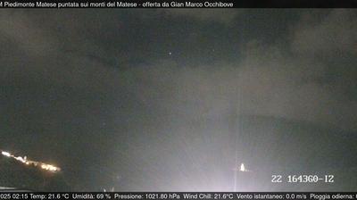 immagine della webcam nei dintorni di Colle d'Anchise: webcam Piedimonte Matese