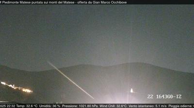 immagine della webcam nei dintorni di Campoli del Monte Taburno: webcam Piedimonte Matese