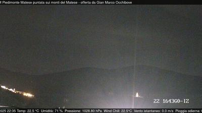 immagine della webcam nei dintorni di Caserta: webcam Piedimonte Matese