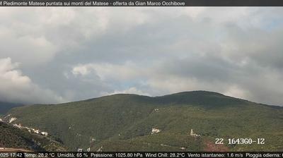 immagine della webcam nei dintorni di Pignataro Maggiore: webcam Piedimonte Matese