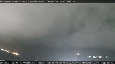 immagine della webcam nei dintorni di Macchia d'Isernia: webcam Piedimonte Matese
