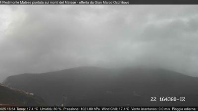 immagine della webcam nei dintorni di Macchia d'Isernia: webcam Piedimonte Matese