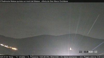immagine della webcam nei dintorni di Bojano: webcam Piedimonte Matese