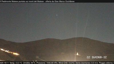 immagine della webcam nei dintorni di Colle d'Anchise: webcam Piedimonte Matese