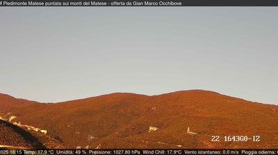 immagine della webcam nei dintorni di Monteroduni: webcam Piedimonte Matese