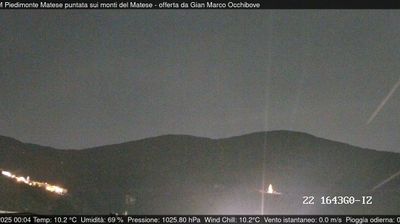 immagine della webcam nei dintorni di Campoli del Monte Taburno: webcam Piedimonte Matese