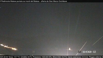 immagine della webcam nei dintorni di Monteroduni: webcam Piedimonte Matese