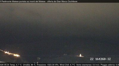 immagine della webcam nei dintorni di Campitello Matese: webcam Piedimonte Matese