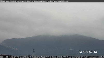 immagine della webcam nei dintorni di Limatola: webcam Piedimonte Matese