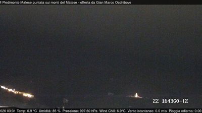 immagine della webcam nei dintorni di Campobasso: webcam Piedimonte Matese