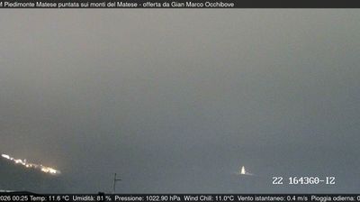 immagine della webcam nei dintorni di Campitello Matese: webcam Piedimonte Matese