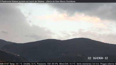 immagine della webcam nei dintorni di Bellona: webcam Piedimonte Matese