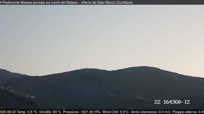 immagine della webcam nei dintorni di Bellona: webcam Piedimonte Matese