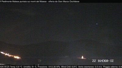 immagine della webcam nei dintorni di Campoli del Monte Taburno: webcam Piedimonte Matese