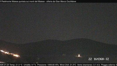 immagine della webcam nei dintorni di Bojano: webcam Piedimonte Matese
