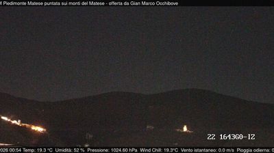 immagine della webcam nei dintorni di Campoli del Monte Taburno: webcam Piedimonte Matese