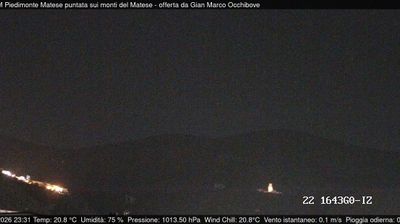 immagine della webcam nei dintorni di Monteroduni: webcam Piedimonte Matese