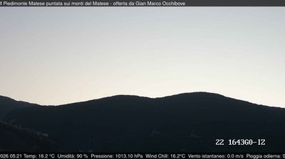 immagine della webcam nei dintorni di Campobasso: webcam Piedimonte Matese