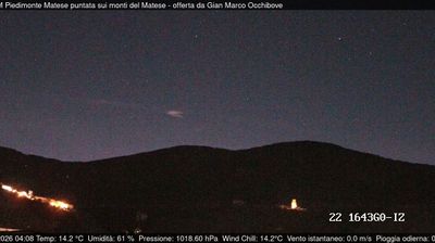 immagine della webcam nei dintorni di Campobasso: webcam Piedimonte Matese