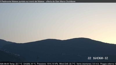 immagine della webcam nei dintorni di Campitello Matese: webcam Piedimonte Matese