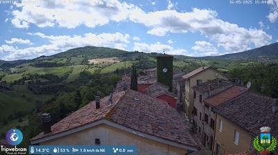 immagine della webcam nei dintorni di Sant'Agata Feltria: webcam Frontino