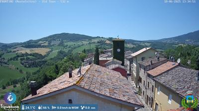 immagine della webcam nei dintorni di Monte Nerone: webcam Frontino