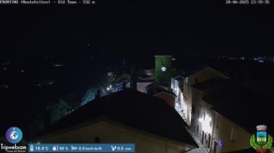 immagine della webcam nei dintorni di Monte Grimano Terme: webcam Frontino